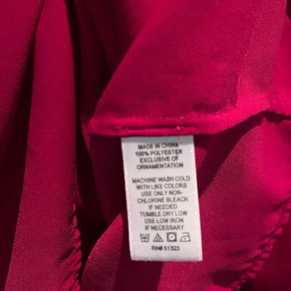 1.State Pink/Black blouse - Small - Picture 2 of 5